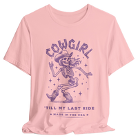 Load image into Gallery viewer, Cowgirl Till My Last Ride   🤠💀