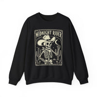 Load image into Gallery viewer, 🌙 MIDNIGHT RIDER CREWNECK SWEATSHIRT 🌵
