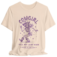 Load image into Gallery viewer, Cowgirl Till My Last Ride   🤠💀