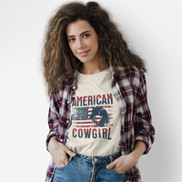 Load image into Gallery viewer, Vintage American Cowgirl T-Shirt