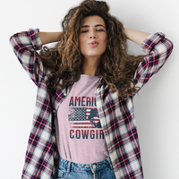 Load image into Gallery viewer, Vintage American Cowgirl T-Shirt