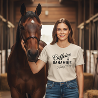 Load image into Gallery viewer, Caffeine &amp; Banamine Kind of Day Tee