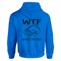 Load image into Gallery viewer, Funny Fisherman WTF Hoodie – Catfish Edition