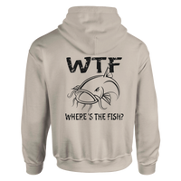Load image into Gallery viewer, Funny Fisherman WTF Hoodie – Catfish Edition