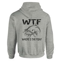 Load image into Gallery viewer, Funny Fisherman WTF Hoodie – Catfish Edition