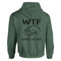 Load image into Gallery viewer, Funny Fisherman WTF Hoodie – Catfish Edition