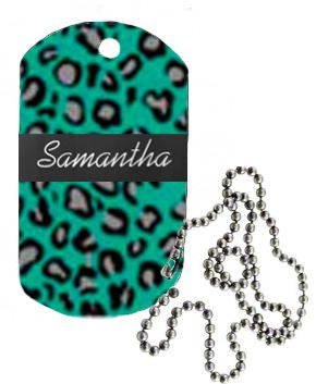 Dog Tag - White Gloss 1-Sided
