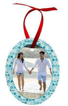 Load image into Gallery viewer, Oval Portrait Ornament w/Ribbon
